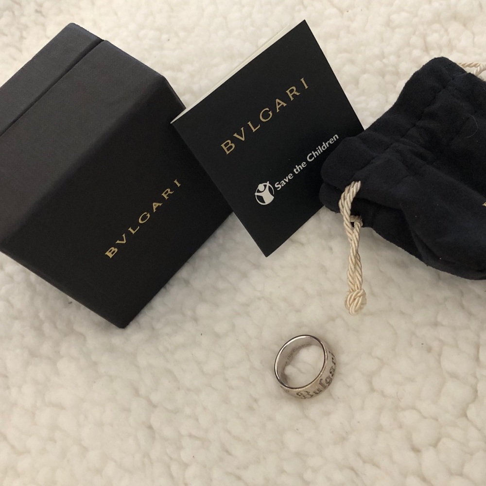 SOLD!! Bvlgari save the children ring 7 - Picture 3 of 5
